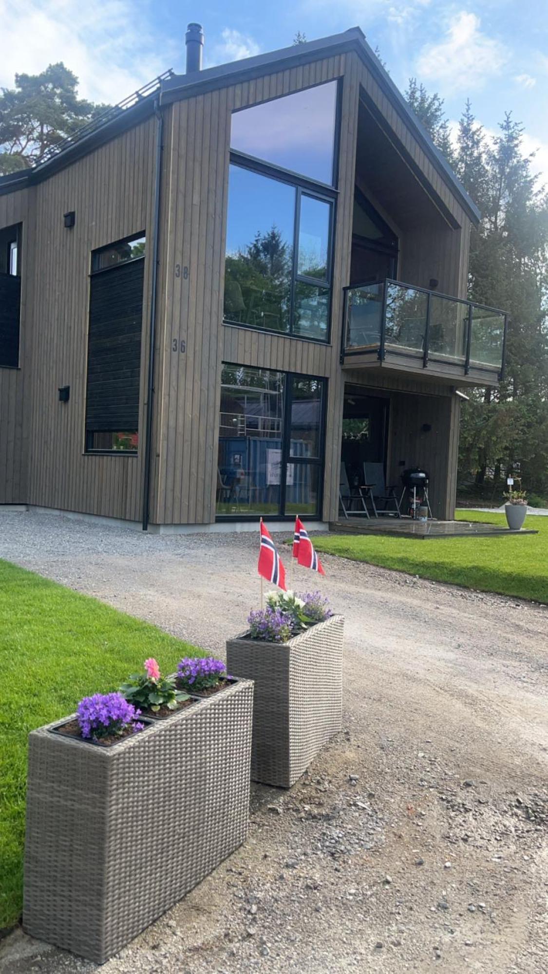 Egersund Overnatting Tengsastranda מראה חיצוני תמונה